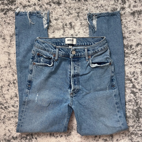 AGOLDE Nico High Rise Slim Jean - Picture 1 of 2